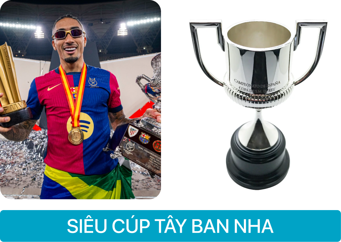 Raphinha - Siêu cúp tây ban nha